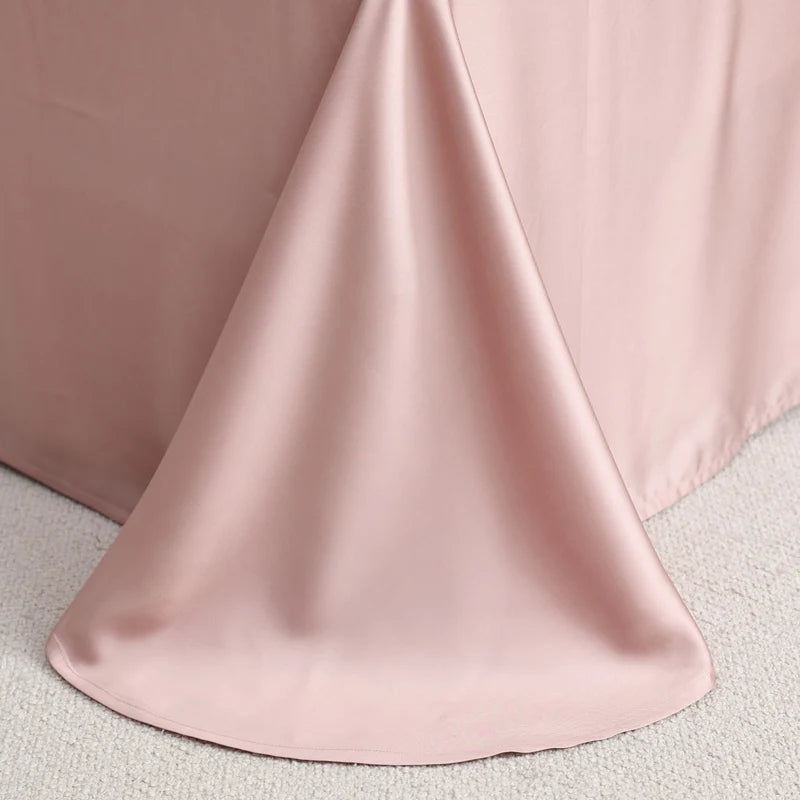 100% Silk Bed Sheet Set Luxury Mulberry Silk Bedding Sets Twin Full Double Queen King Size Fitted Sheet Flat Sheet Pillowcase