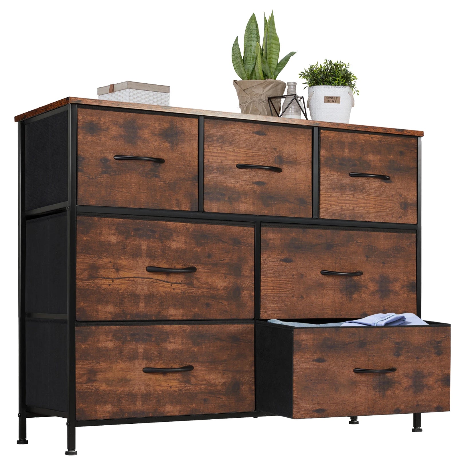 7-Drawer Fabric Dresser