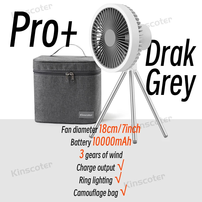Rechargeable Camping Fan