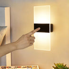 Acrylic Motion-Sensor Wall Light