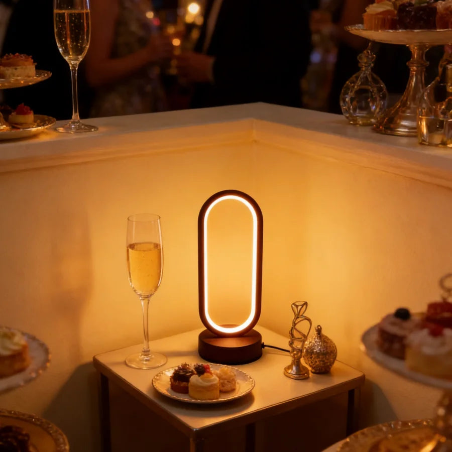 Ring Dimmable LED Table Lamp