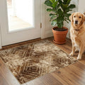 Southwestern Washable Area Rug