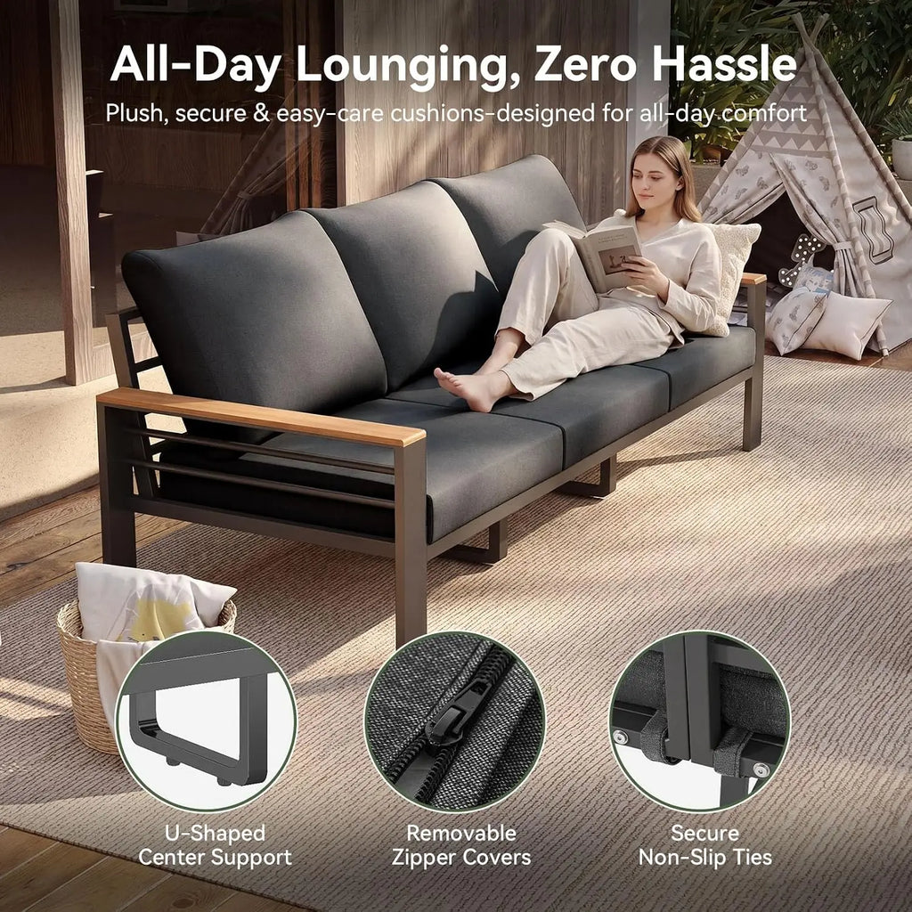 Aluminum Patio Conversation Set