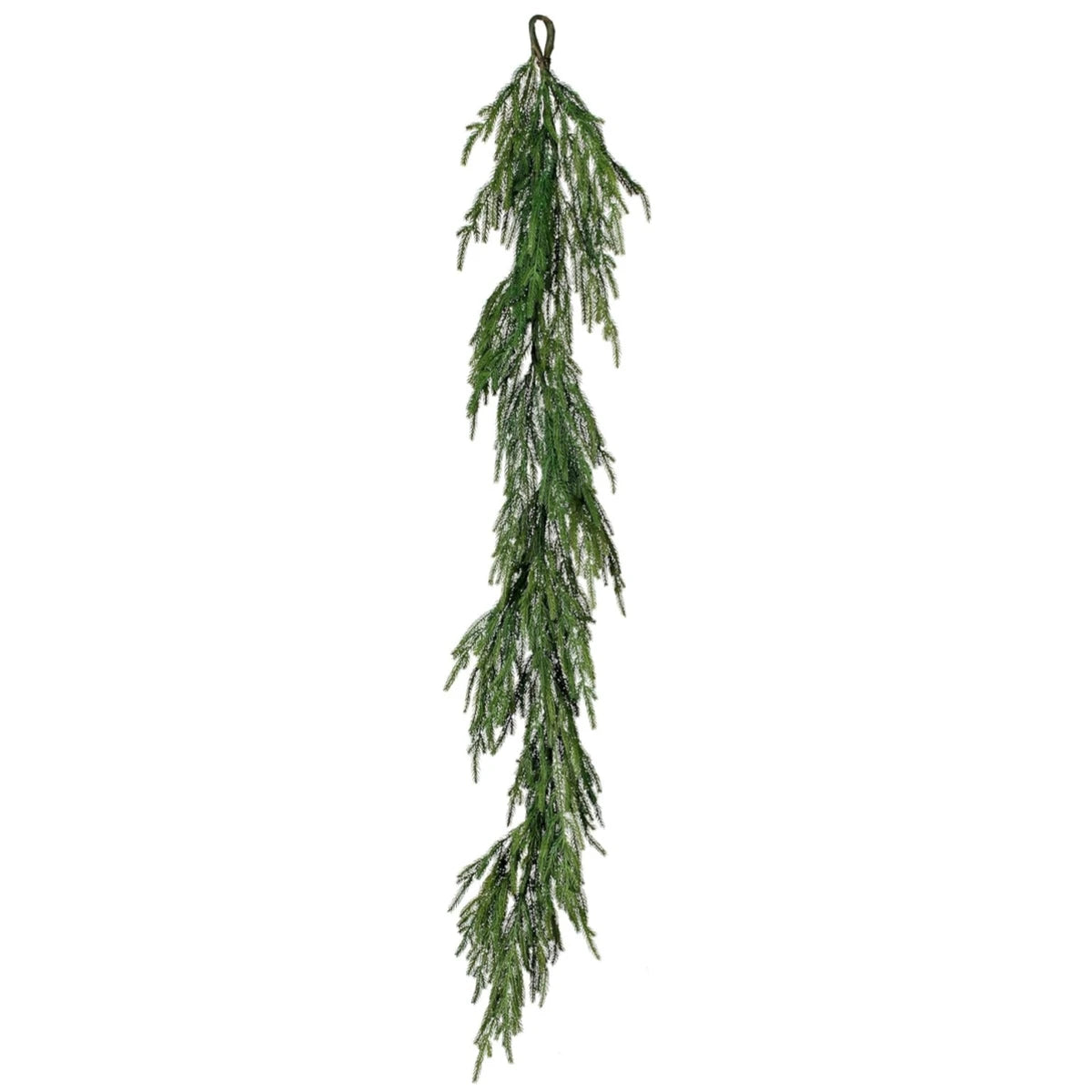 Full-Cascade Norfolk Pine Christmas Garland
