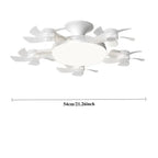 Dimmable Remote-Control Ceiling Fan with Light