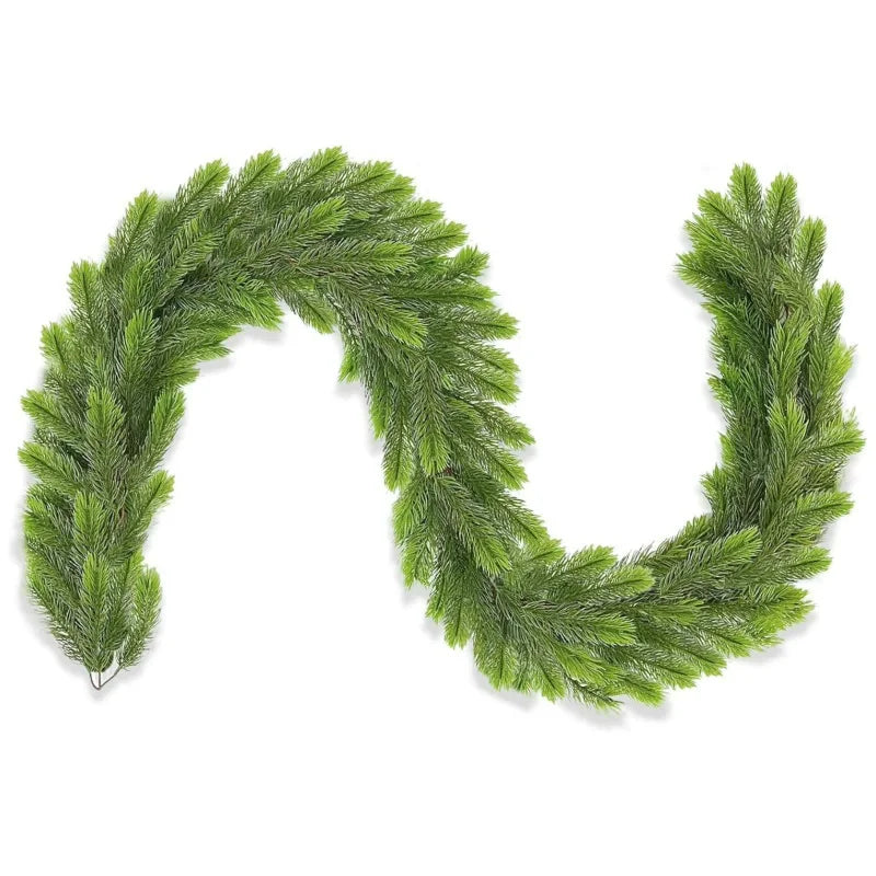 6.2-Foot Real-Touch Norfolk Pine Garland