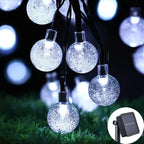 Crystal Solar Waterproof Outdoor String Lights