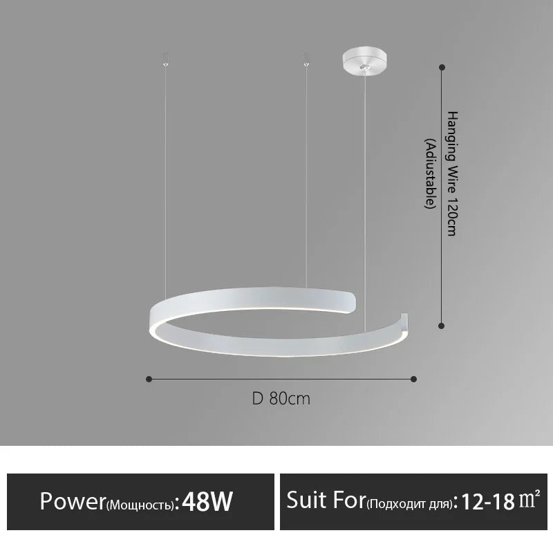 Ring LED Chandelier