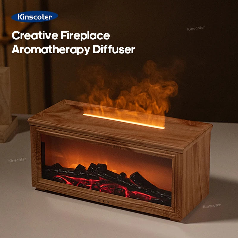 Fireplace Flame Aroma Diffuser