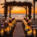 Flameless Acrylic LED Candles
