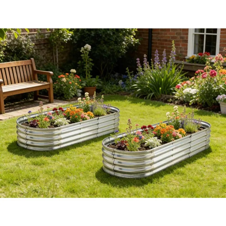 Raised Outdoor Planter — additional view