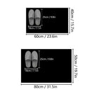 Bathroom Mat Square Diatomaceous Earth Rug with Rubber Backing Non Slip Quick Dry Absorbent Thick Floor Mat for Toilet Entrance