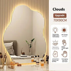 Irregular LED Accent Wall Mirror