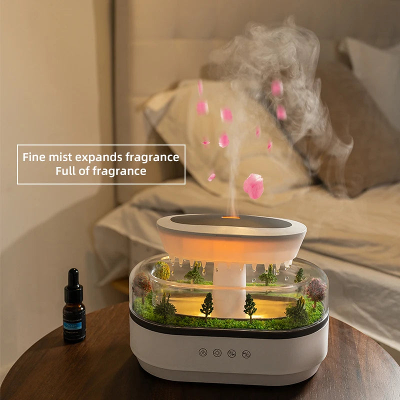 White-Noise Rain Cloud Humidifier