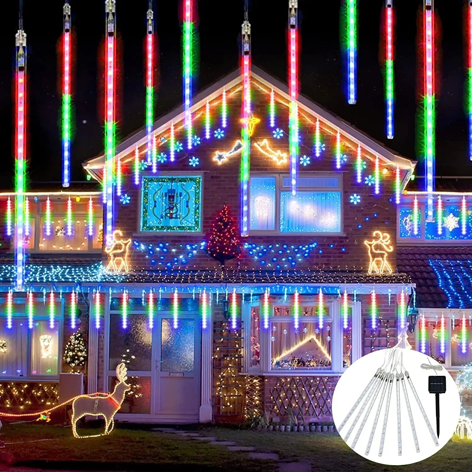 Solar Waterproof LED Outdoor String Lights