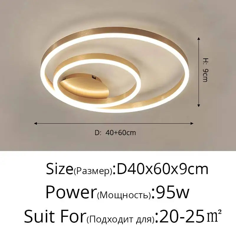 Circle LED Chandelier