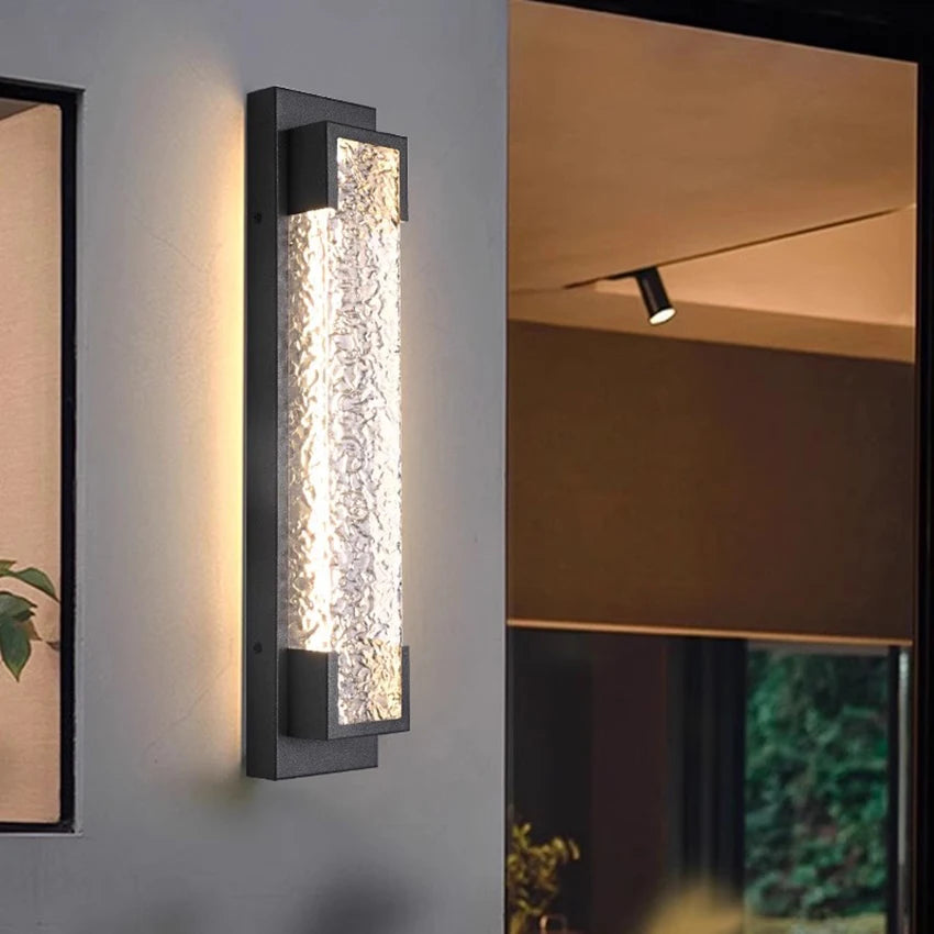 Long Waterproof Outdoor Wall Light