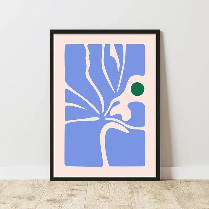 Retro Abstract Composition Canvas Print