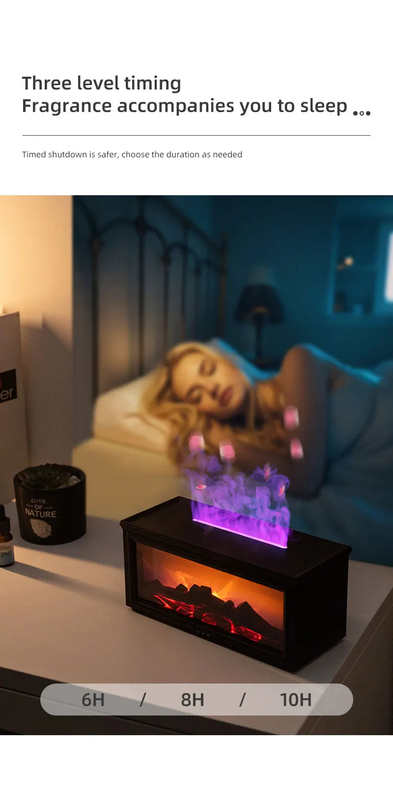 Fireplace Flame Aroma Diffuser