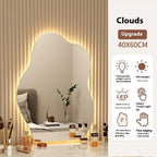 Irregular LED Accent Wall Mirror