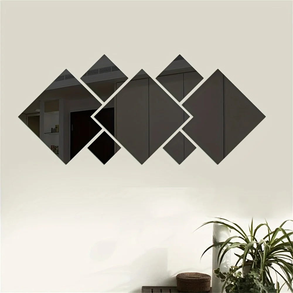 Acrylic Arched Wall Mirror