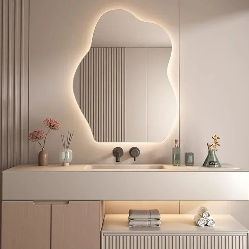 Irregular LED Accent Wall Mirror — additional view