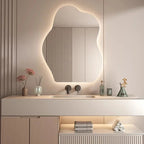 Irregular LED Accent Wall Mirror