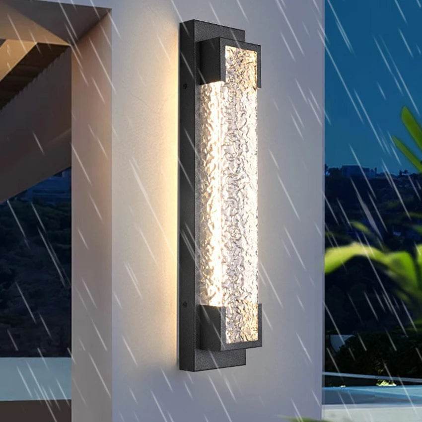 Long Waterproof Outdoor Wall Light