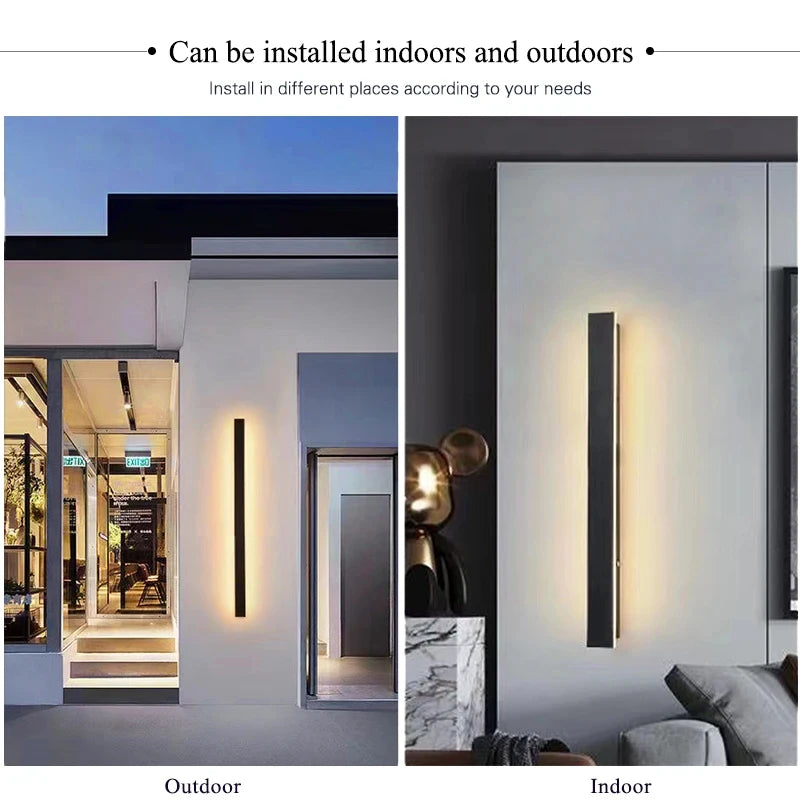Acrylic Waterproof Outdoor Wall Light