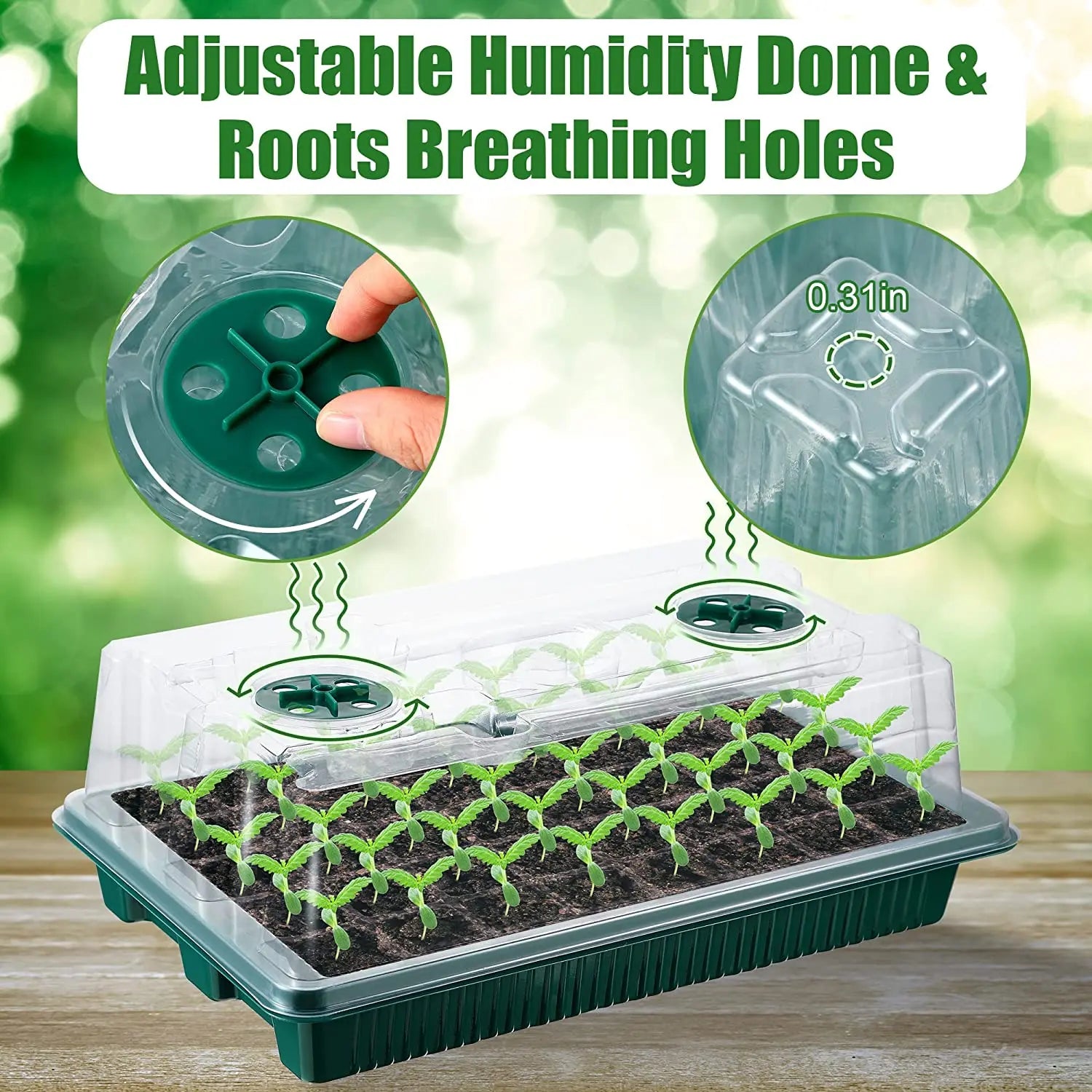 LED Seed Starter Tray Kit