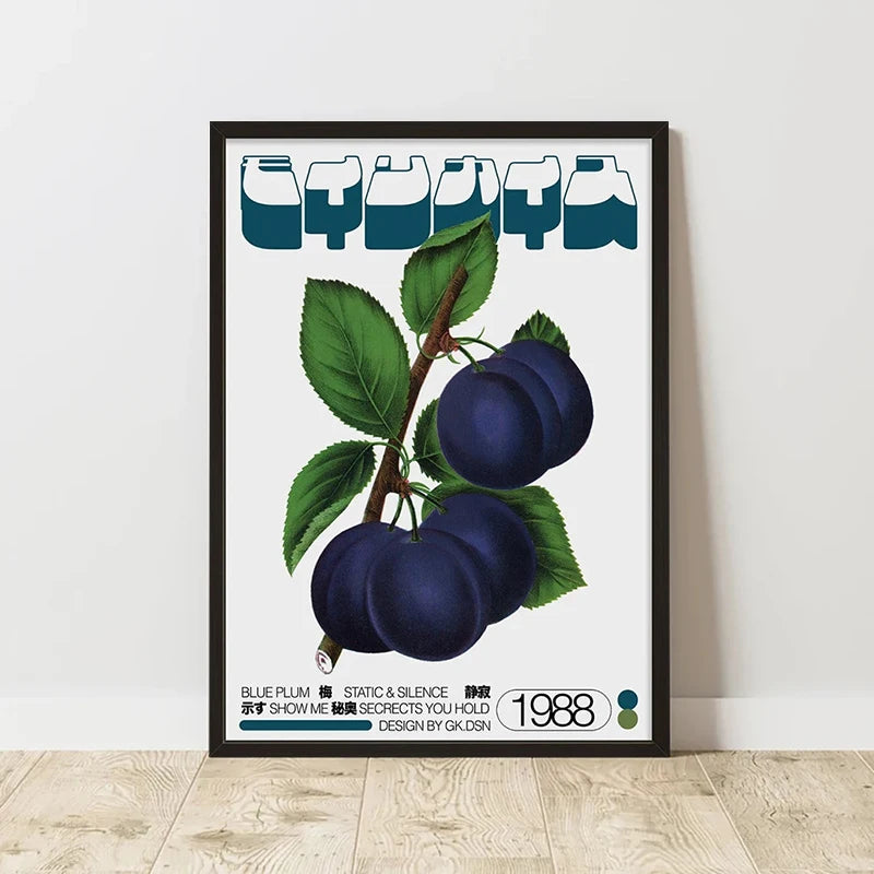 Retro Abstract Composition Canvas Print