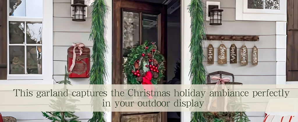 Classic Real-Touch Norfolk Pine Garland