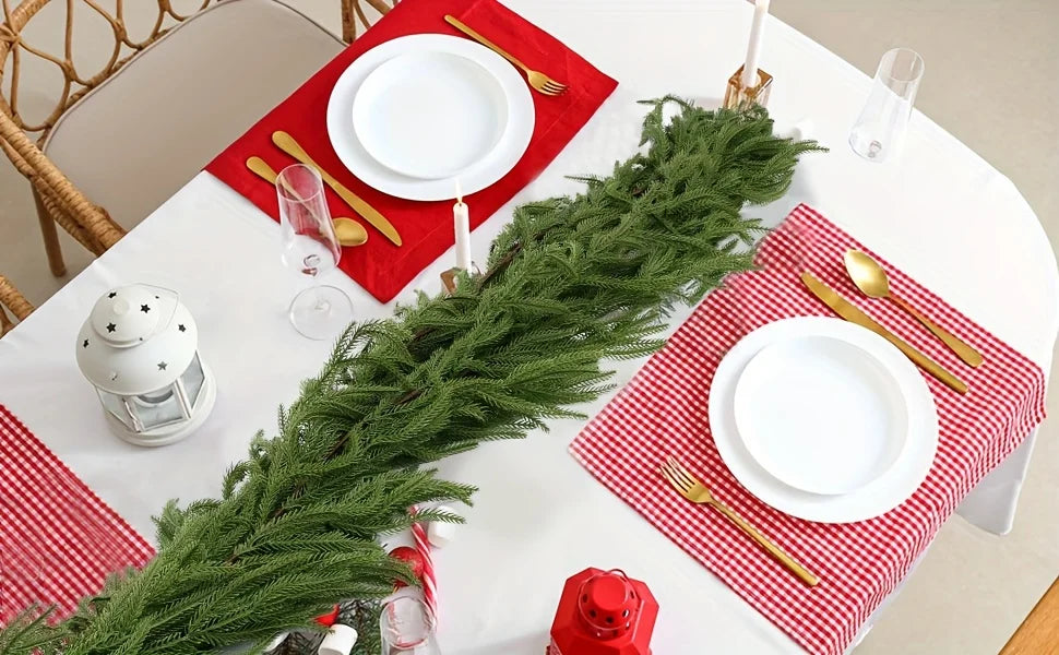 Classic Real-Touch Norfolk Pine Garland