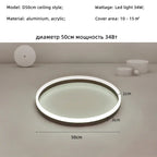 Acrylic Dimmable LED Chandelier