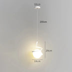 Modern LED Pendant Lights Indoor Lighting Glass Hanging