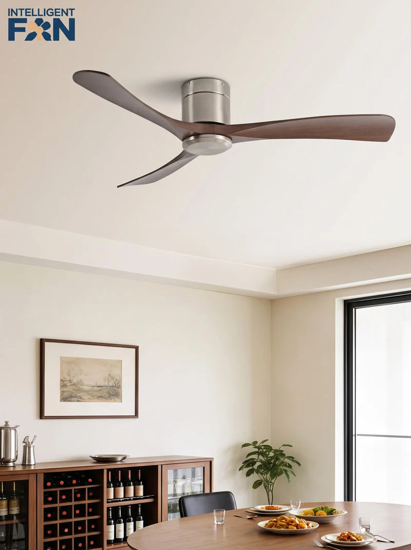 Remote-Control Low-Profile Ceiling Fan