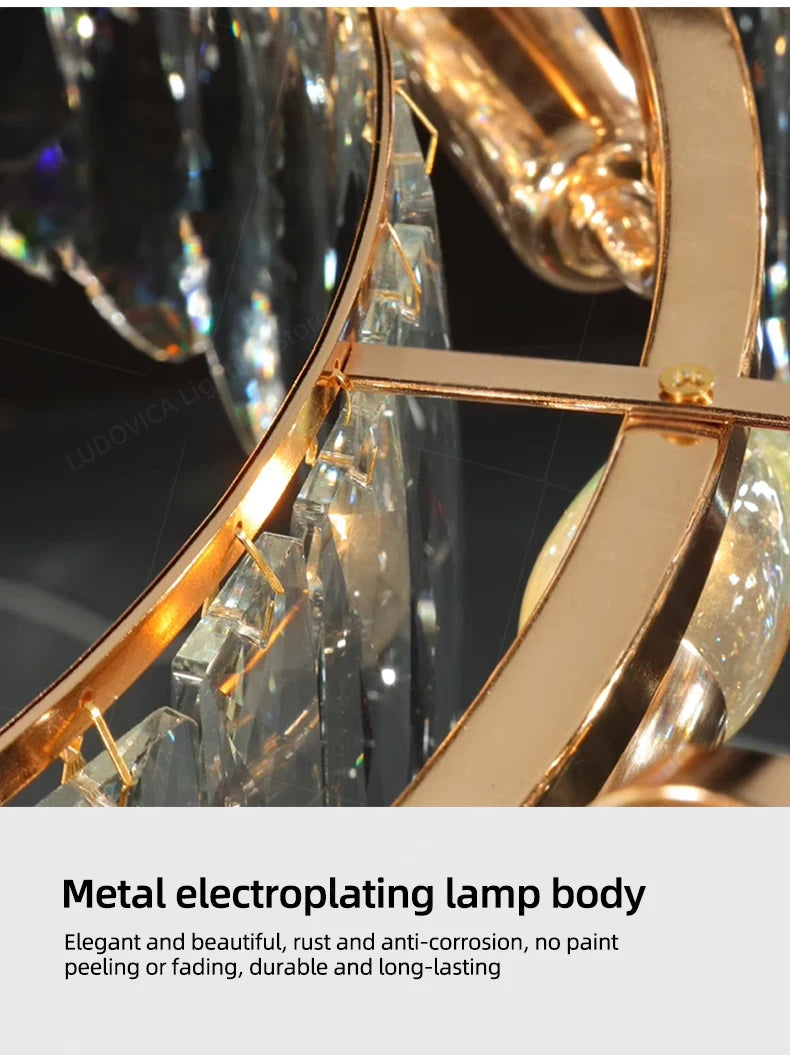 Modern Luxury Crystal Chandelier