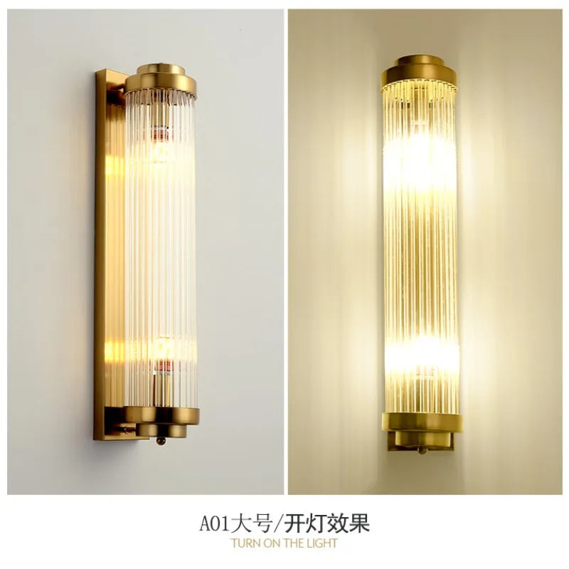 French Crystal Wall Sconce