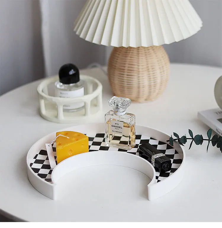 Checkerboard Desktop Valet Tray