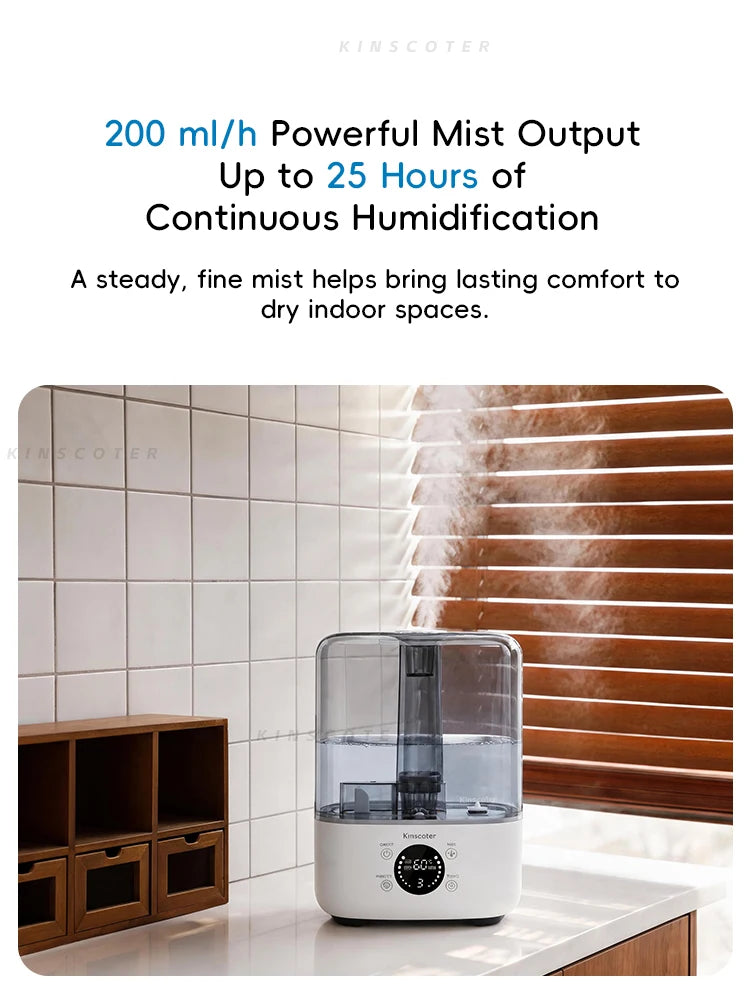5L Large-Capacity Ultrasonic Humidifier