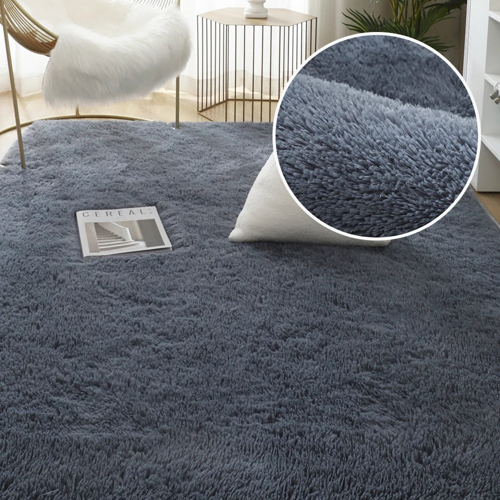 VelvetPlush Tie-Dye Area Rug