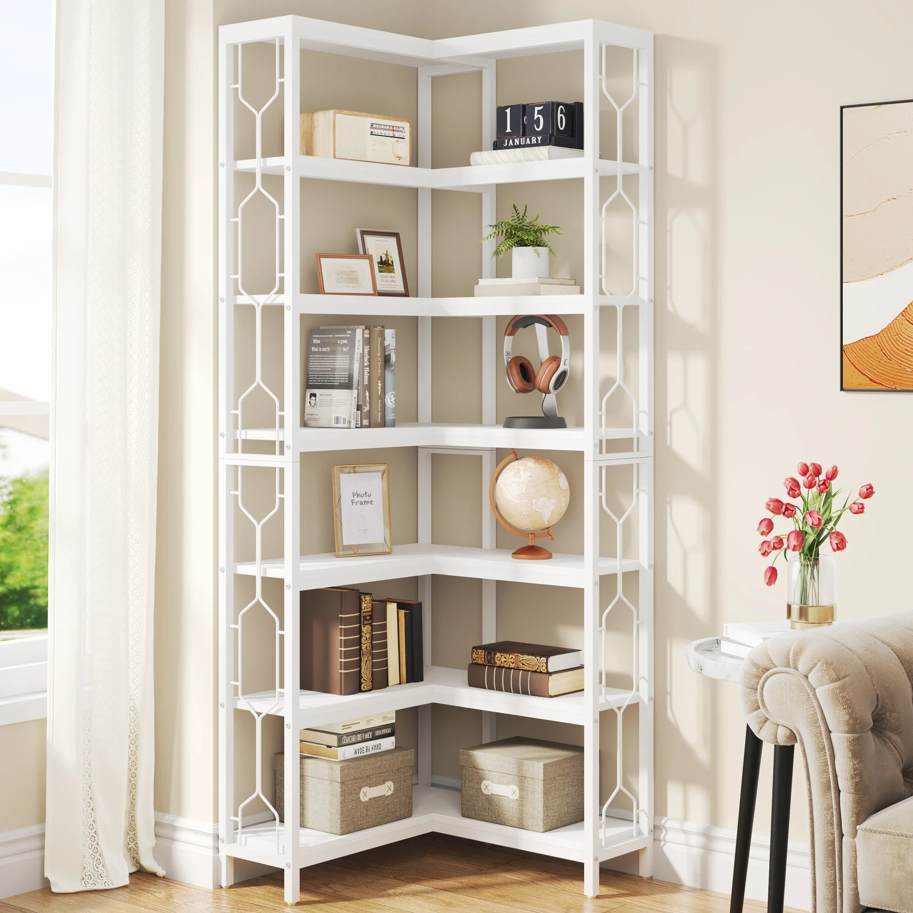 IronEdge 7-Tier Corner Shelf