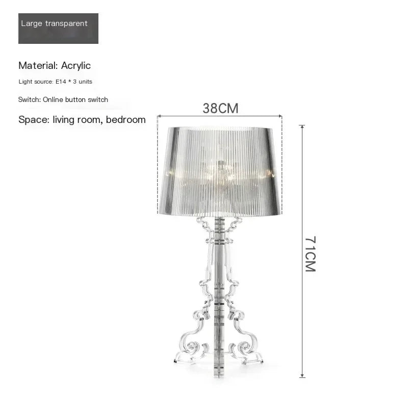 Transparent Table Lamp