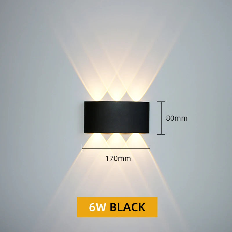 Aluminum Waterproof Outdoor LED Wall Light