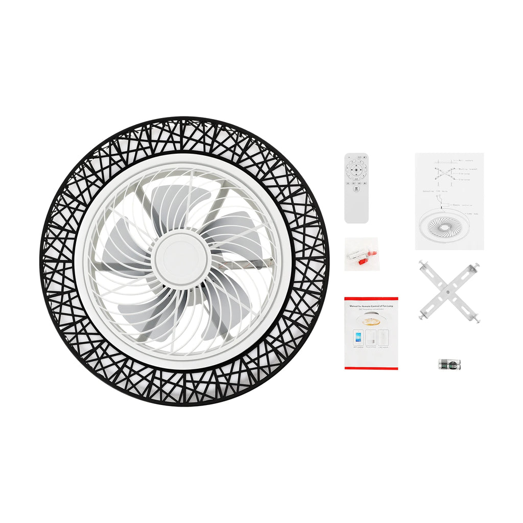 Speed LED Ceiling Fan with Light