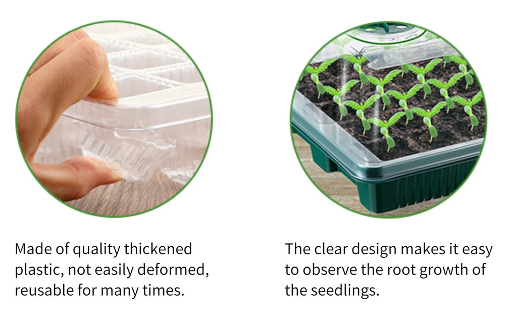 LED Seed Starter Tray Kit