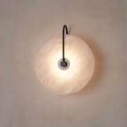 Circular Marble LED Wall Light