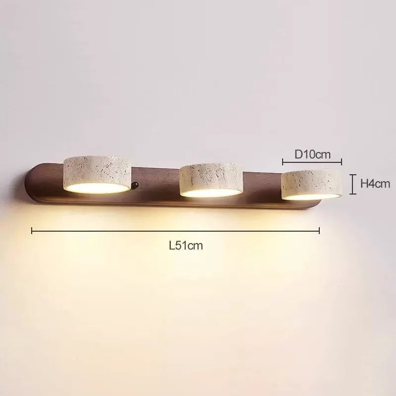 Travertine Wabi-Sabi LED Wall Light