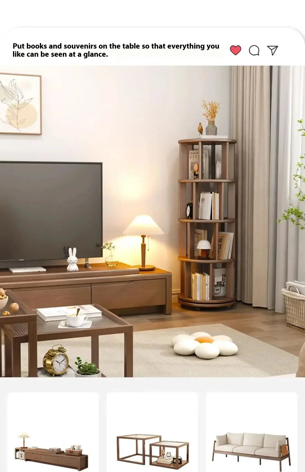 Rotating Tower Bookcase