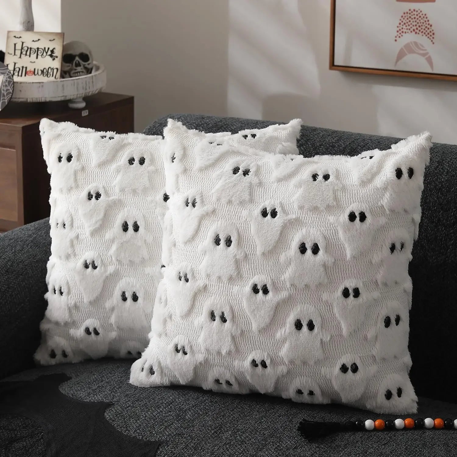 Pumpkin Halloween Throw Pillow Covers